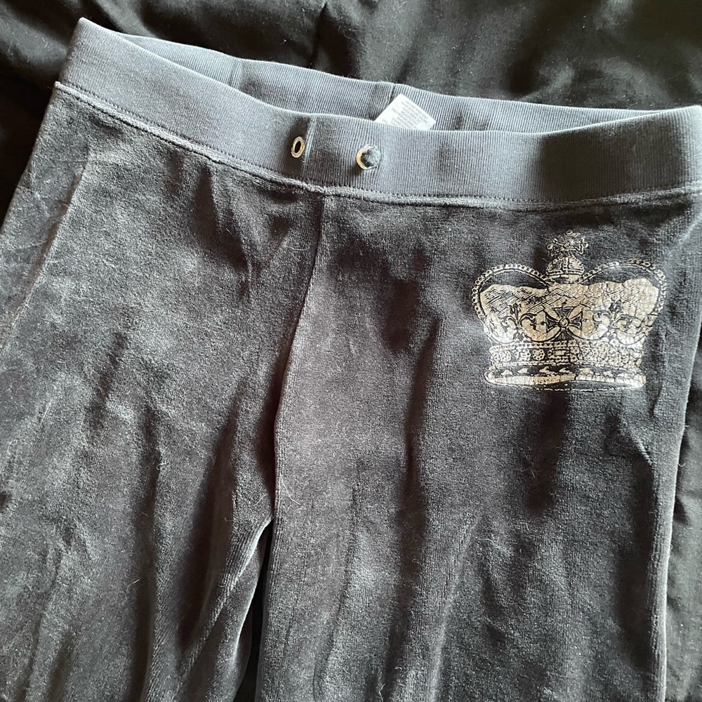 Vintage Juicy Couture Low rise velour sweatpants